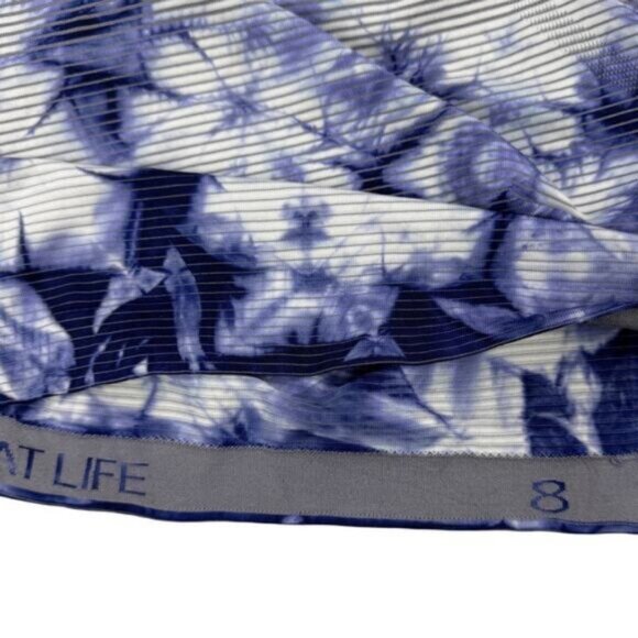 Lululemon Swiftly Tech Tank 2.0 *Wash In Shibori Stripe Midnight Orchid Size 8 - Picture 6 of 8